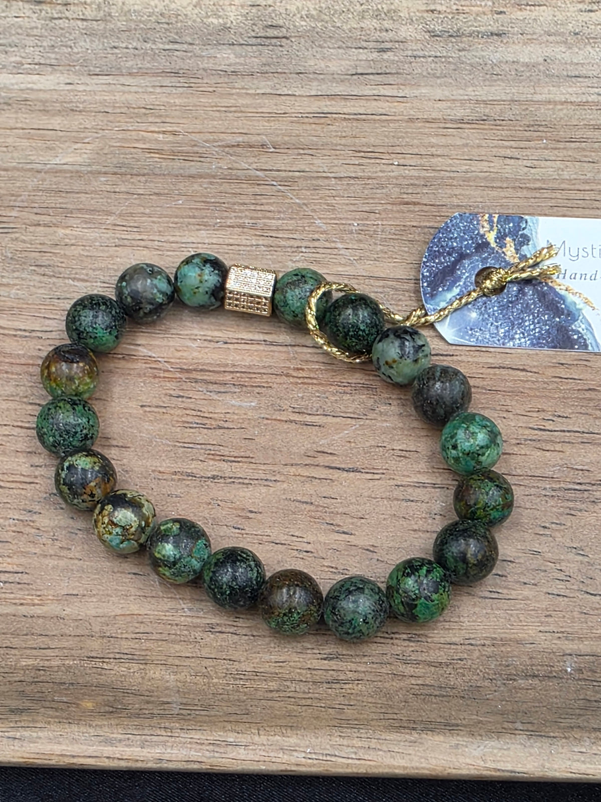 African Turquoise Bracelet