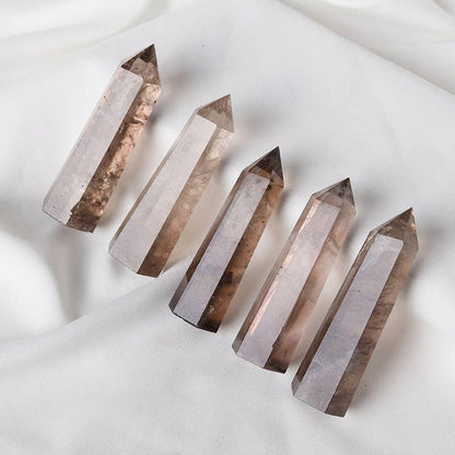 Smoky Quartz Smokey Quartz Crystal Tower Point Generator