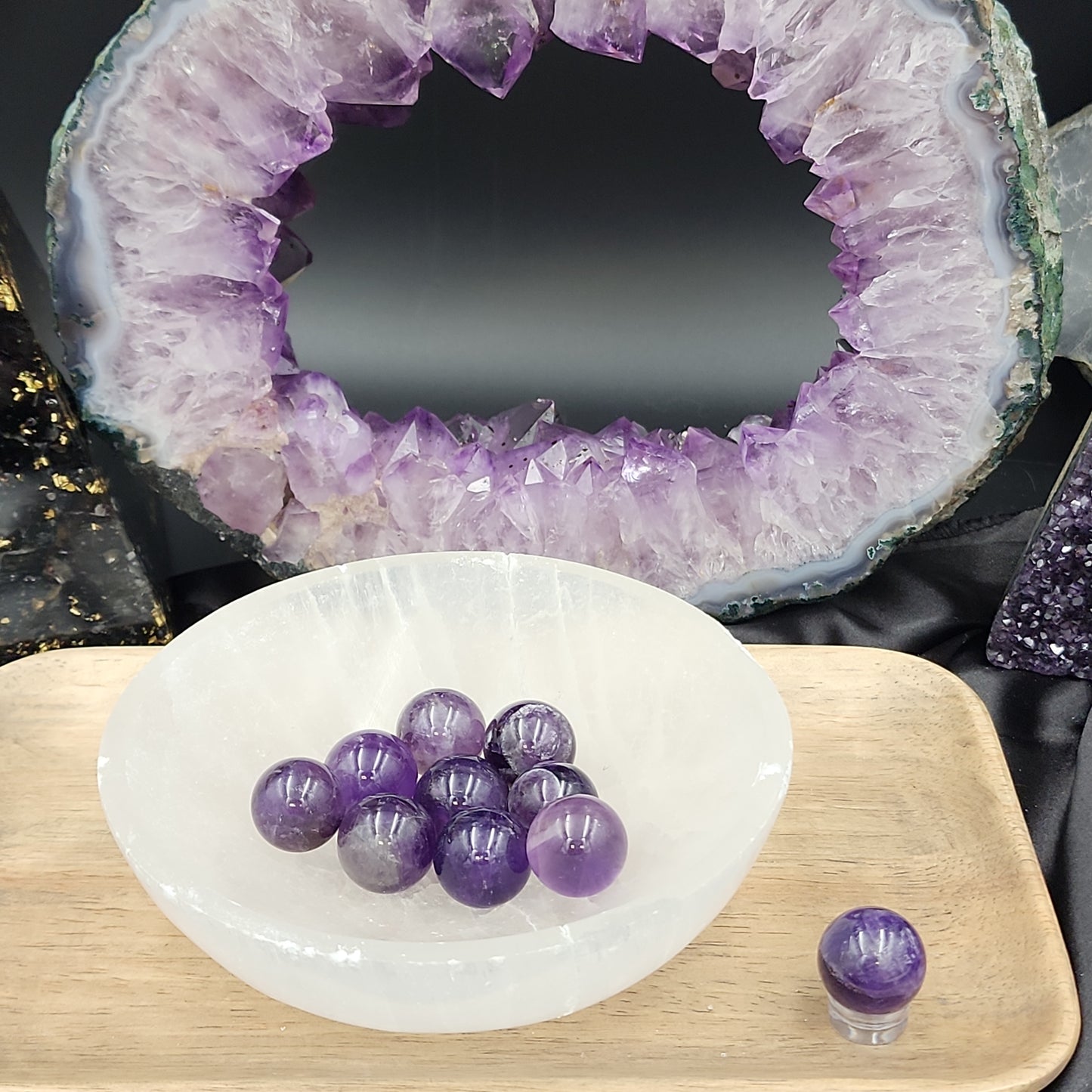 Amethyst Mini Sphere