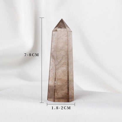 Smoky Quartz Smokey Quartz Crystal Tower Point Generator