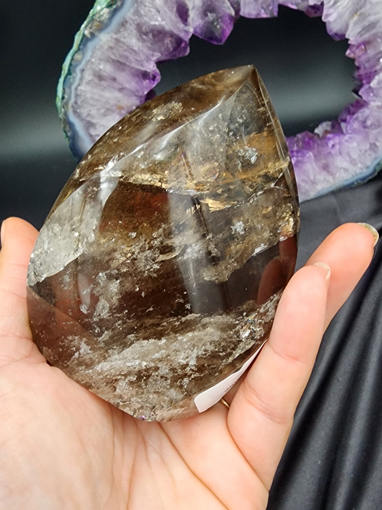 Smokey Quartz Flame