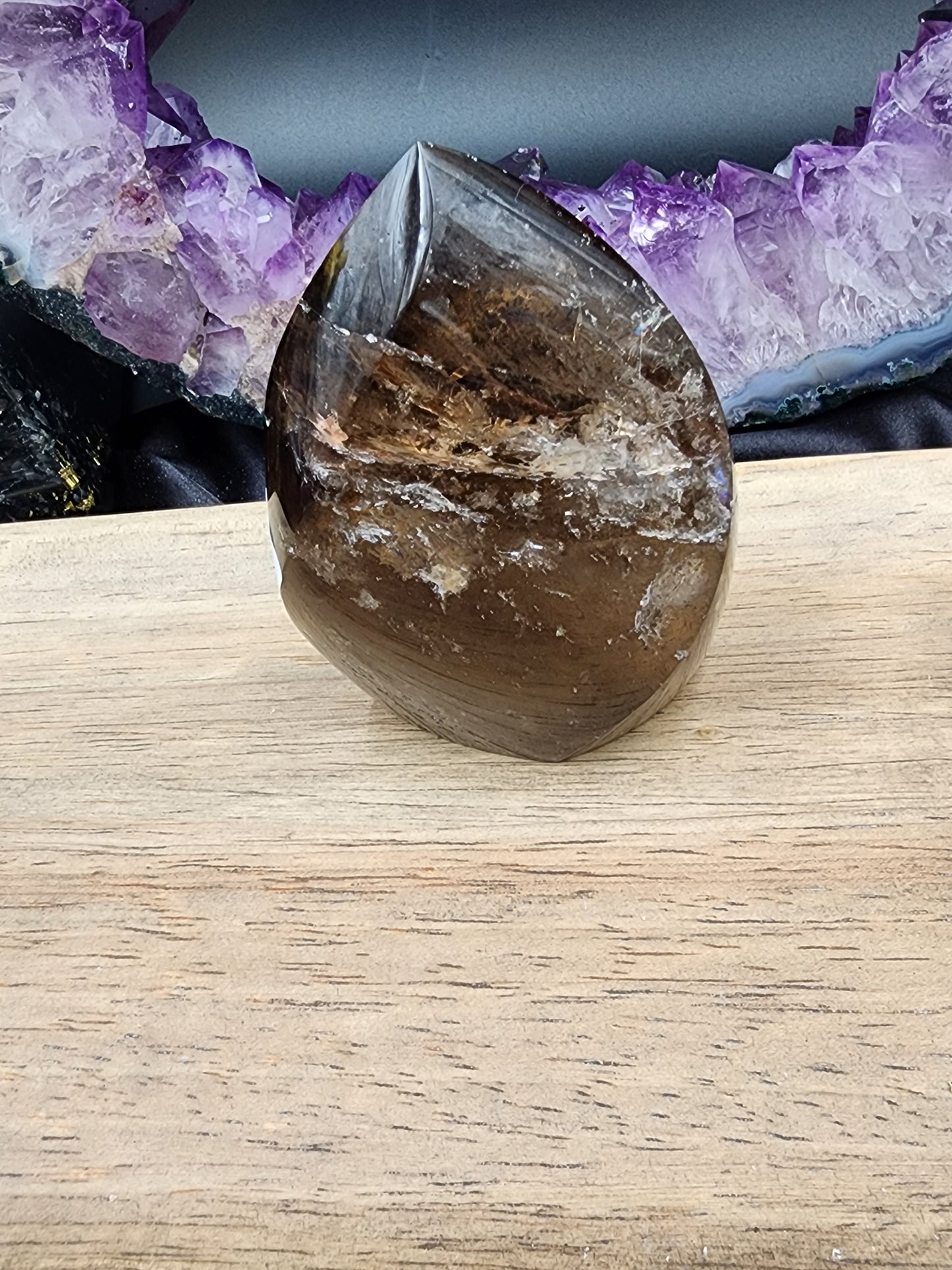 Smokey Quartz Flame