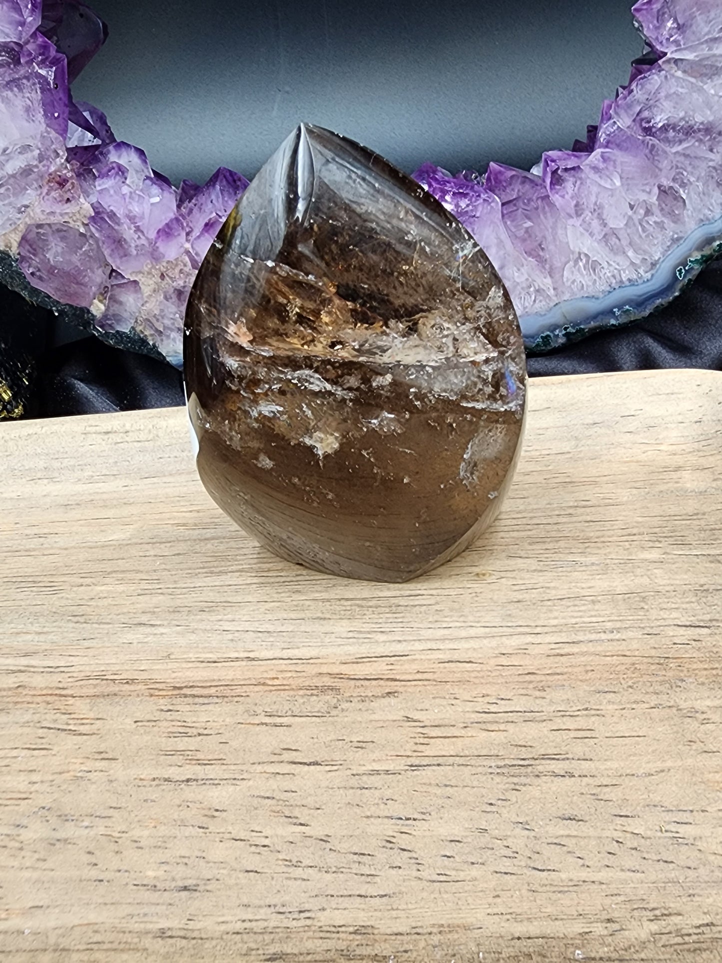 Smokey Quartz Flame