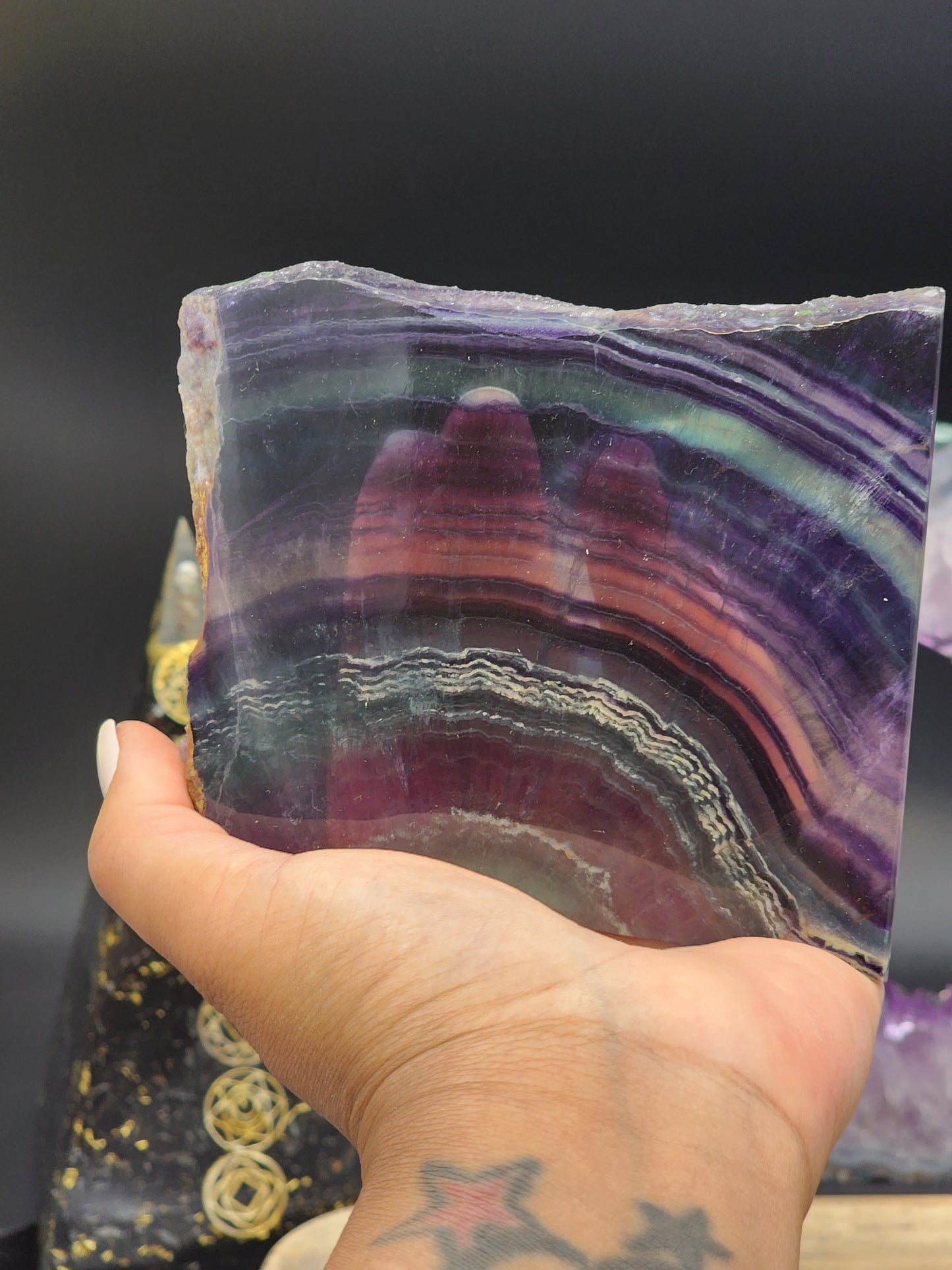 Fluorite Slab