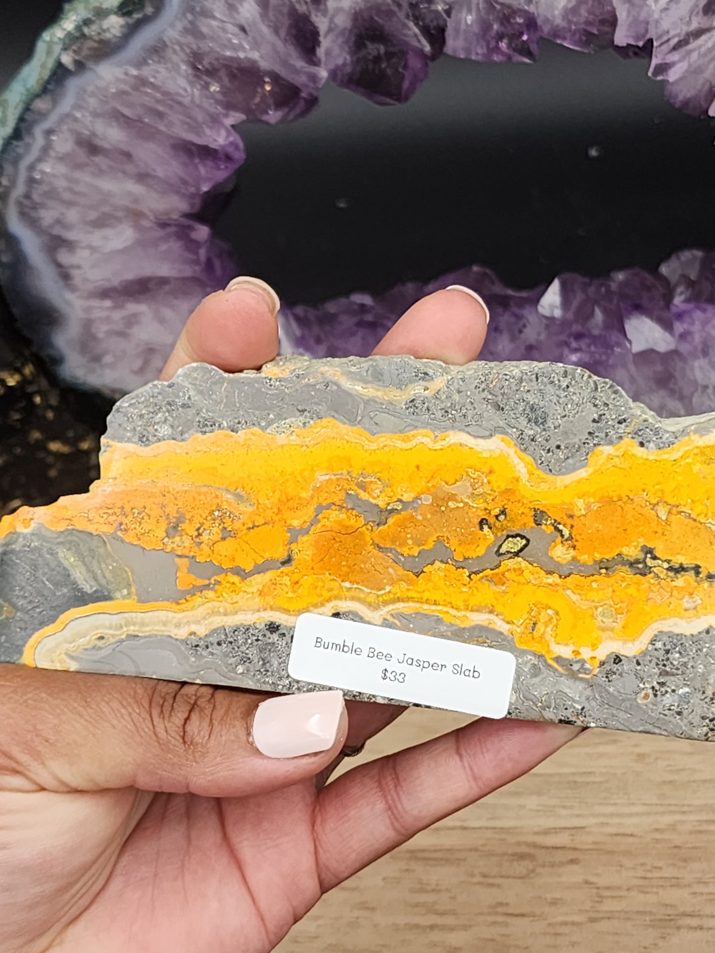 Bumblebee Jasper Self-Standing Slab