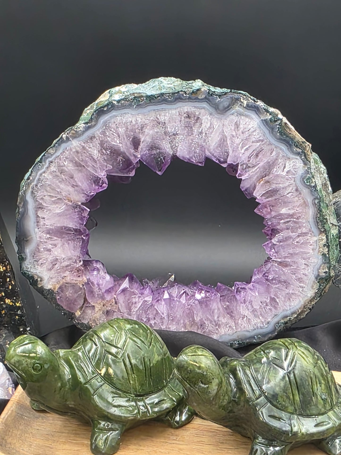 Carved Nephrite Jade Turtle