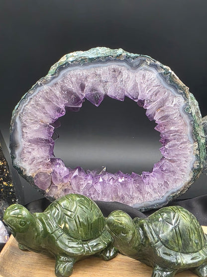 Carved Nephrite Jade Turtle