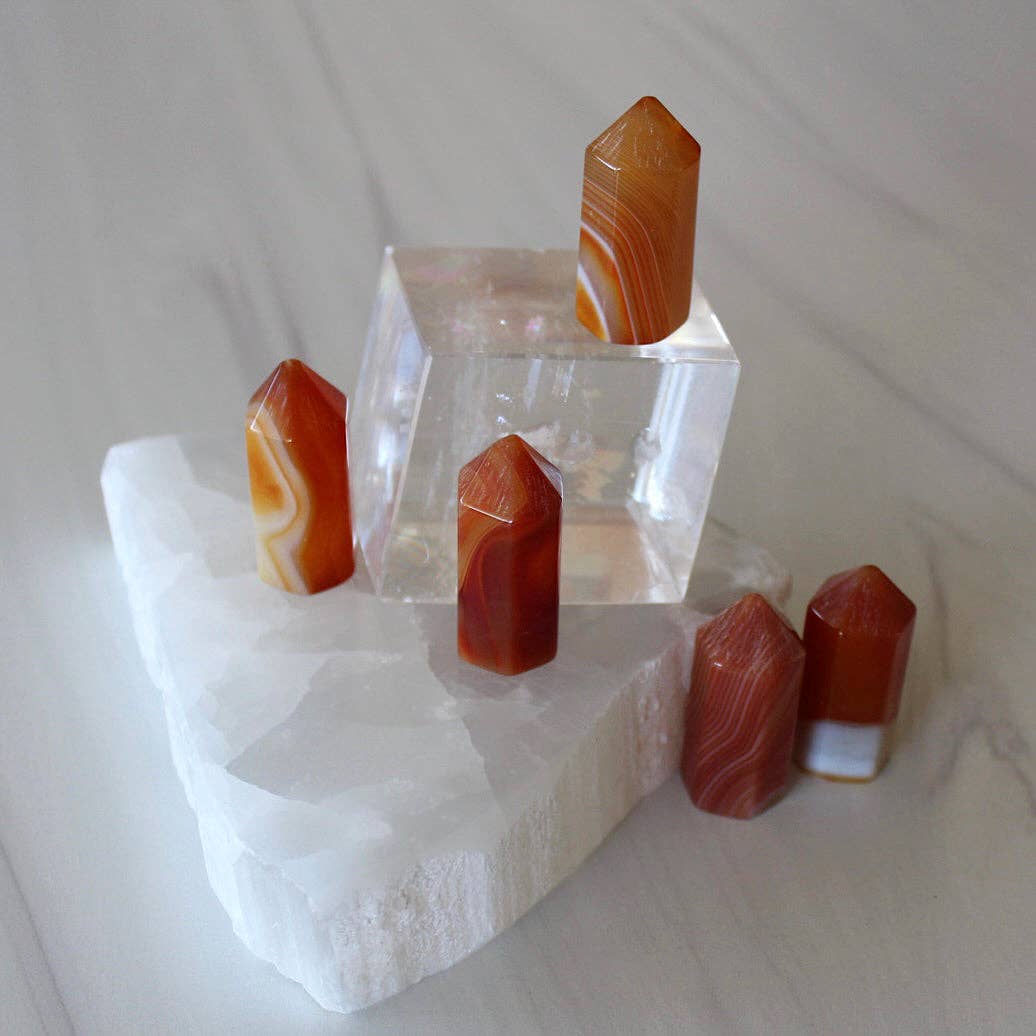 Carnelian Mini Tower