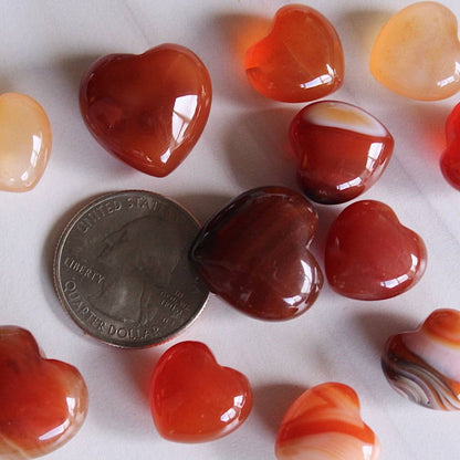 Mini Carnelian Heart