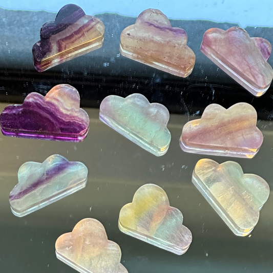 Fluorite Cloud - Clarity and Focus Crystal