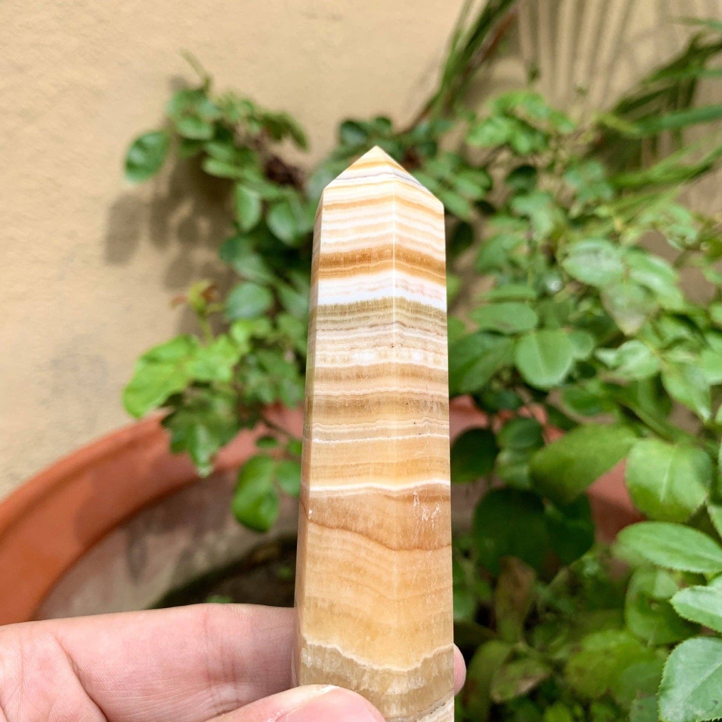 Energizing Yellow Calcite Tower | Boost Confidence & Manifestation