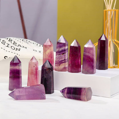 Purple Fluorite Tower - Peace Giving