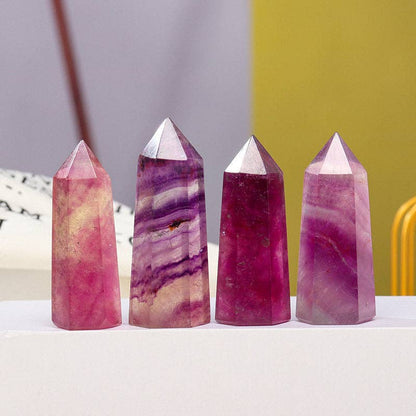 Purple Fluorite Tower - Peace Giving