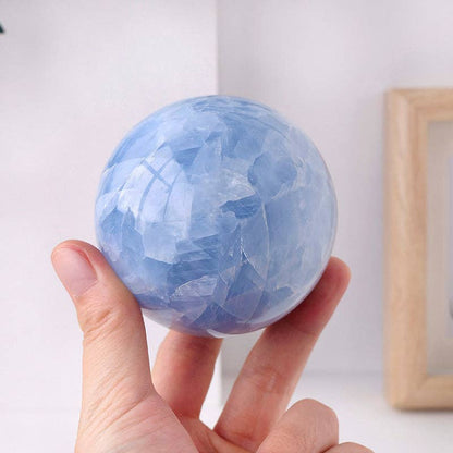 Celestine Sphere Ball for Peace and Spiritual Connection