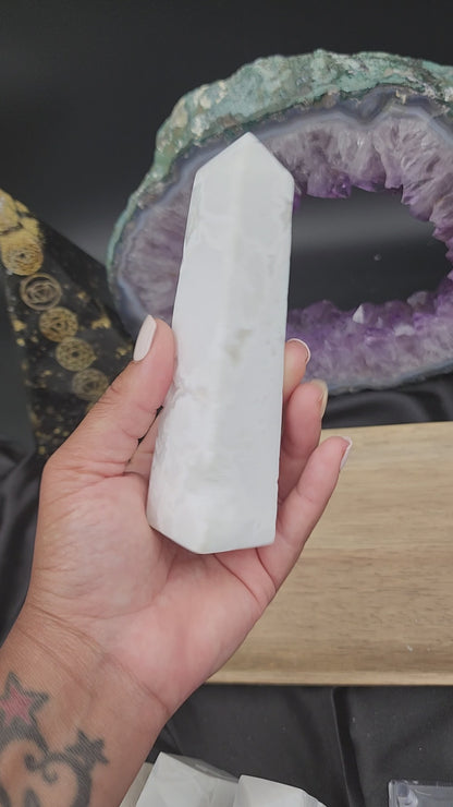 White Plume Agate Towers