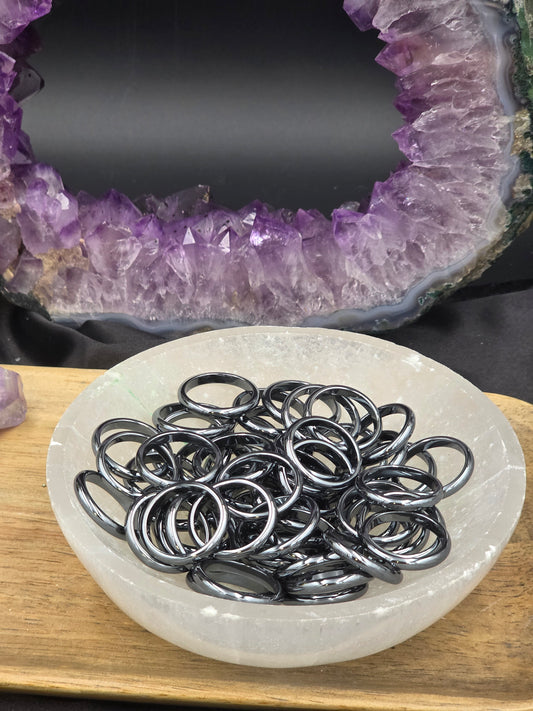 Hematite Gemstone Ring